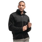 Schöffel Fleecejacke Urban Fleece Style Gregale (sehr warm, feuchtigkeitsregulierend) schwarz/grau Herren