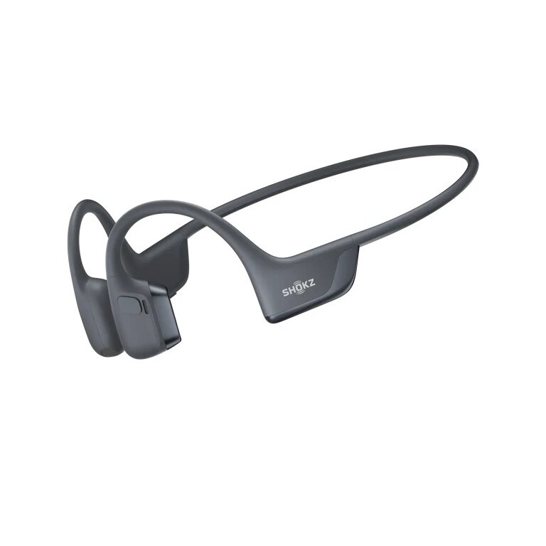 Shokz Kopfhörer OpenRun Pro 2 (Open-Ear-Design, sicherer Sitz, 12 Stunden Wiedergabezeit) schwarz