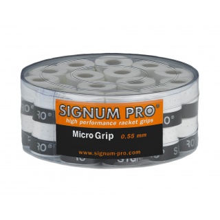 Signum Pro Overgrip Micro 0.55mm weiss 30er Box