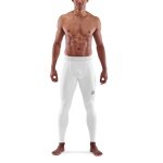 Skins Funktionshose 1-Series Tight Long (enganliegend, Kompression) weiss Herren