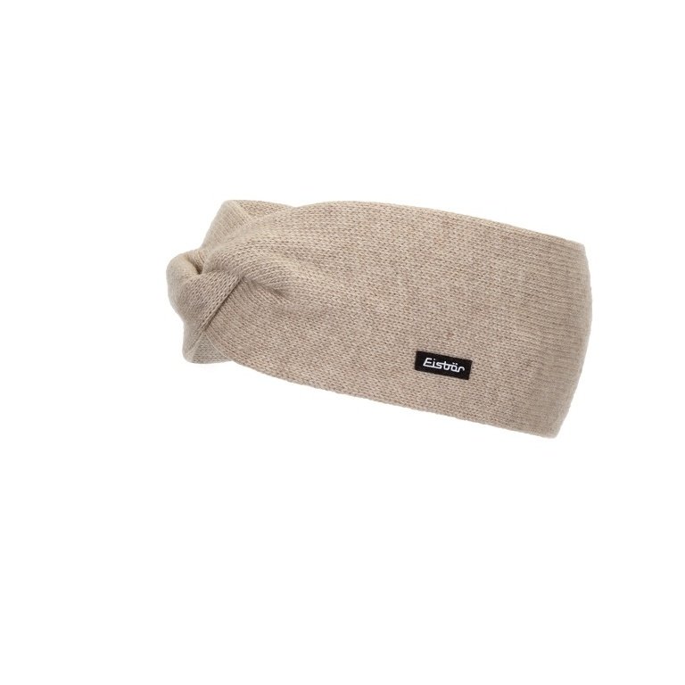 Eisbär Stirnband Birla (90% Woole, 10% Kaschmir) beige Damen