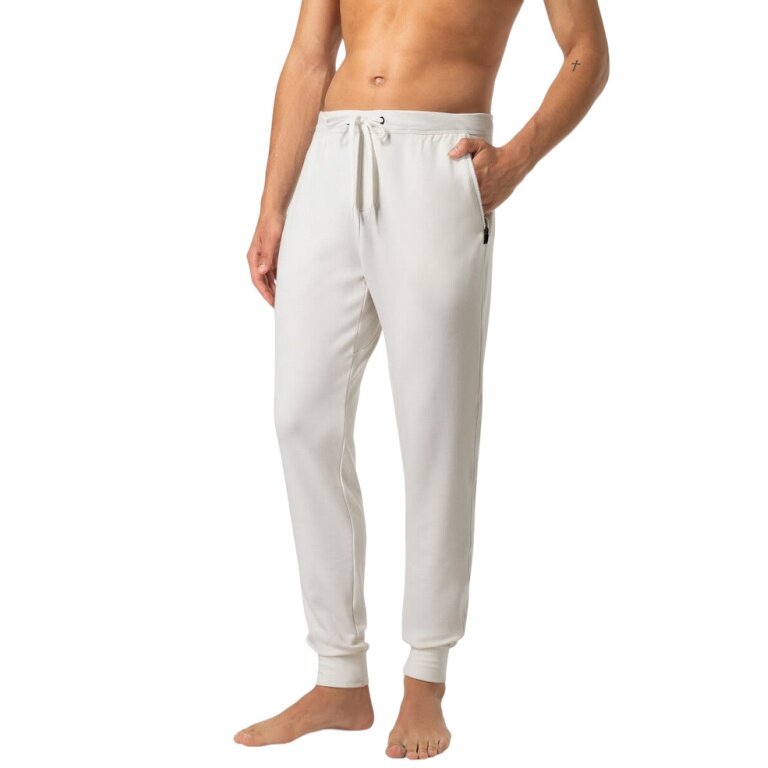 super natural Freizeithose Everyday Sweatpants (Merino-Mix) lang weiss Herren