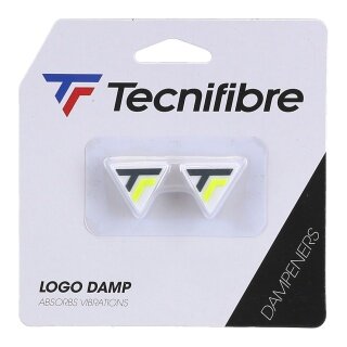 Tecnifibre Schwingungsdämpfer ATP Logo Neon weiss/neongelb 2er