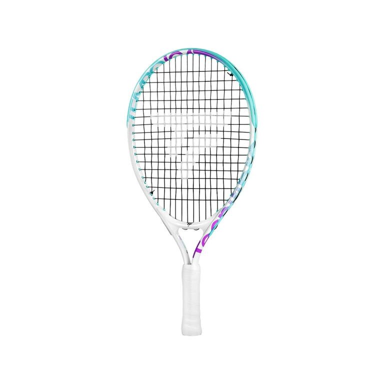 Tecnifibre Kinder-Tennisschläger Tempo Iga 19in/166g (2-4 Jahre) 2025 weiss/violett - besaitet -