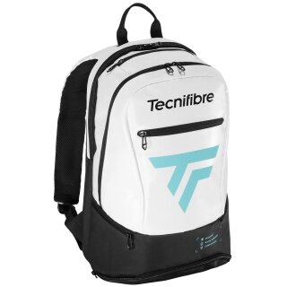 Tecnifibre Rucksack Tour Endurance (Schuhfach, Schlägerfach) 2025 weiss/hellblau 48x31x22cm