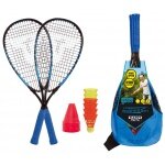 Talbot Torro Speedbadminton Set Speed 6600 (2xSchläger 180g,6xBälle,1xTasche)