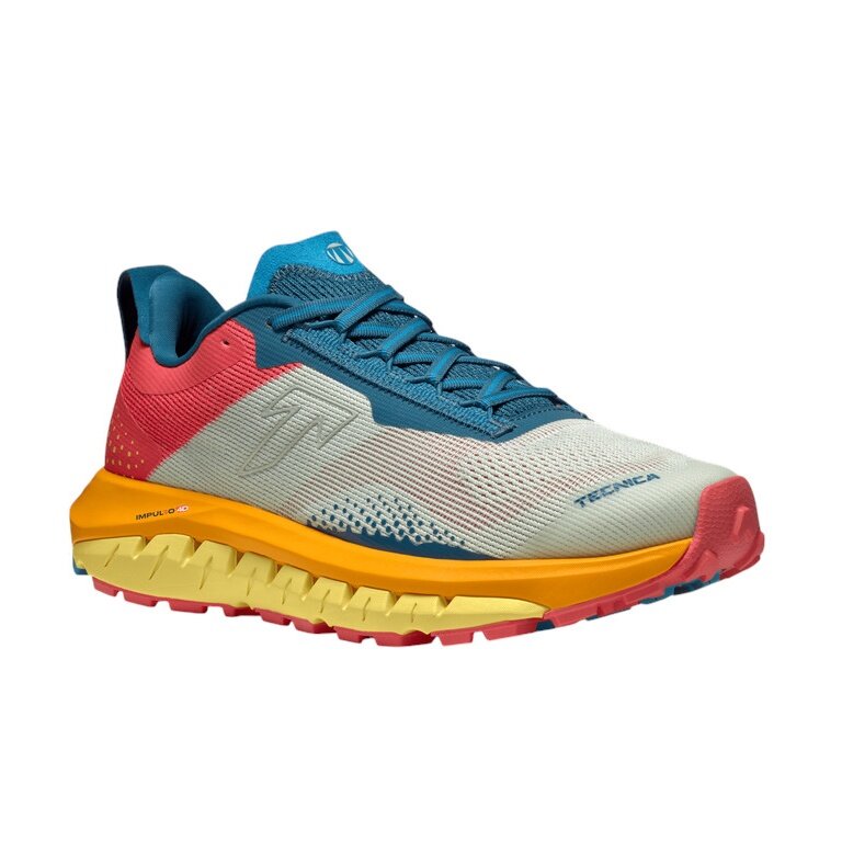 Tecnica Trail-Laufschuhe Pyrox Hybrid MS (atmungsaktiv) grau/bunt Herren