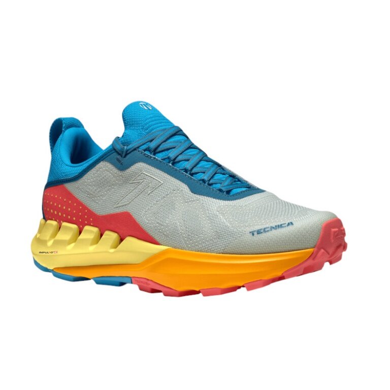 Tecnica Trail-Laufschuhe Pyrox Xplore MS (für lange Strecken) grau/bunt Herren