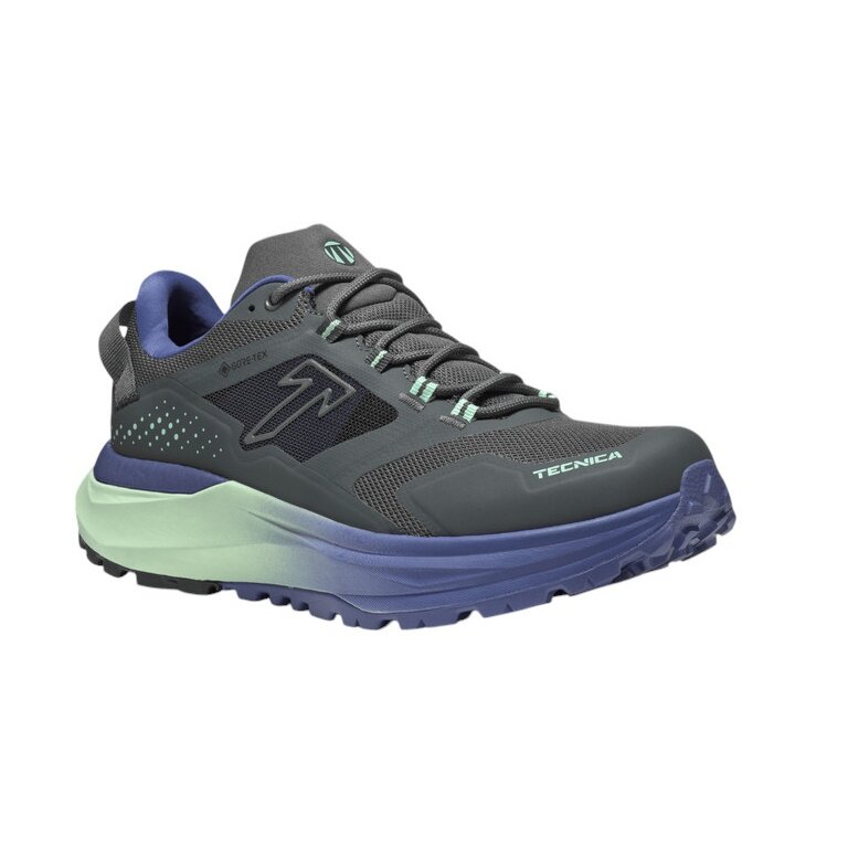 Tecnica Wanderschuhe Agate S GTX (wasserdicht, Speed-Hiking) - Synthetic - schwarz/violett Damen