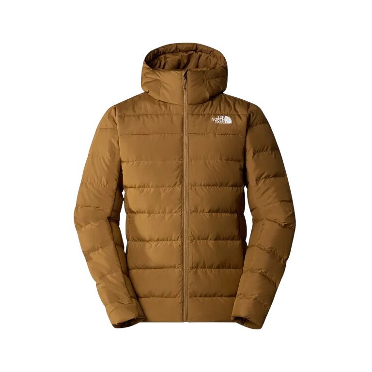 The North Face Daunenjacke Aconcagua III mit Kapuze (wasserabweisend) braun Herren