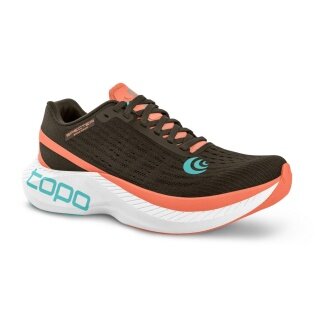 Topo Laufschuhe Specter (Dämpfung) espressobraun/peach Damen