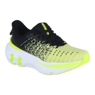 Under Armour Laufschuhe Infinite Elite schwarz/limegelb Damen