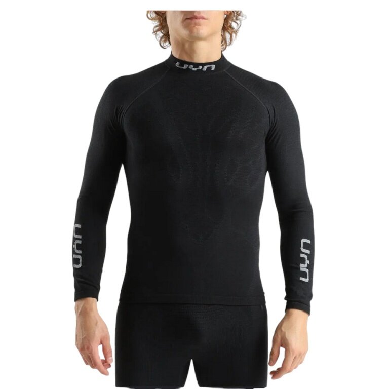 UYN Funktions-Langarmshirt Elevatyon Biomorph Turtle Neck (ideale Thermoregulation, atmungsaktiv) schwarz Herren