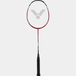 Victor Badmintonschläger Auraspeed Light Fighter 40 D - rot - besaitet -