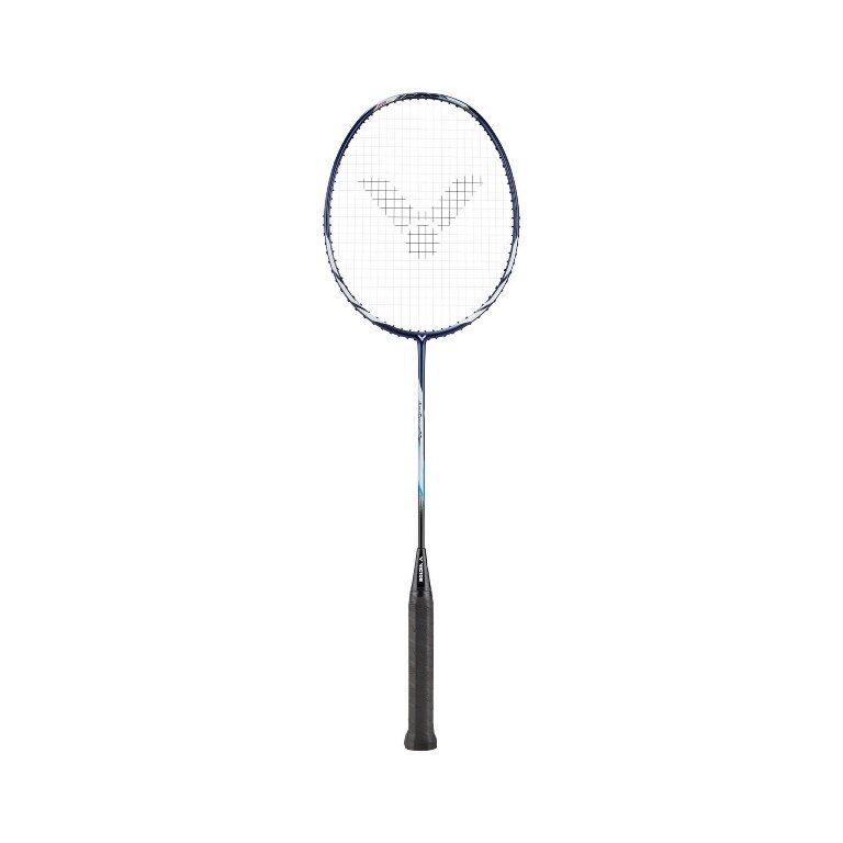 Victor Badmintonschläger Auraspeed 11 B (grifflastig/sehr flexibel) blau - besaitet -