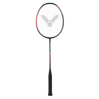 Victor Badmintonschläger Thruster Ryuga Metallic C (kopflastig, sehr steif) schwarz/rot - unbesaitet -