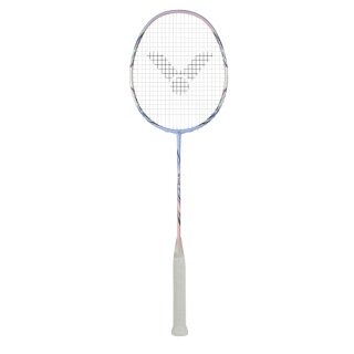 Victor Badmintonschläger DriveX F T (84g/sehr kopflastig/mittel) lila/bunt - unbesaitet -