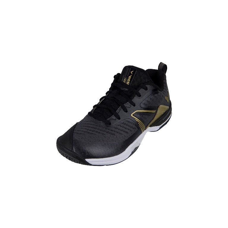 Victor Hallen-Indoorschuhe A930 CX schwarz/gold Herren