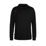 Wilson Sport-Langarmshirt Fundamentals Hooded mit Kapuze schwarz Herren