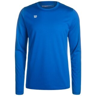 Wilson Sport-Langarmshirt Shooting Shirt blau Herren