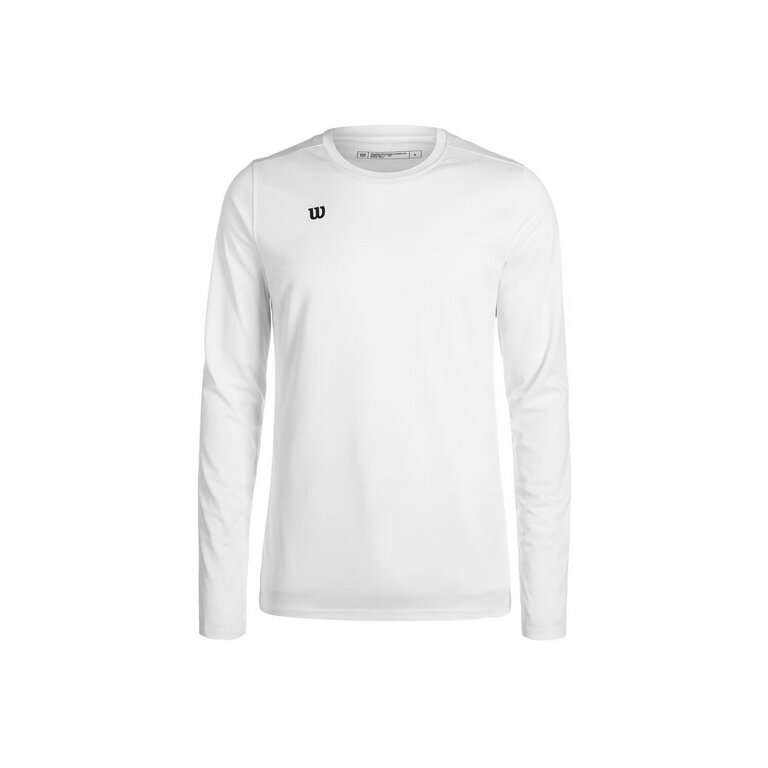 Wilson Sport-Langarmshirt Shooting Shirt weiss Herren