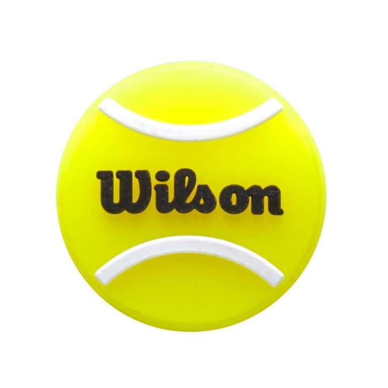 Wilson Schwingungsdämpfer Roland Garros Logo gelb/weiss/schwarz - 1 Stück