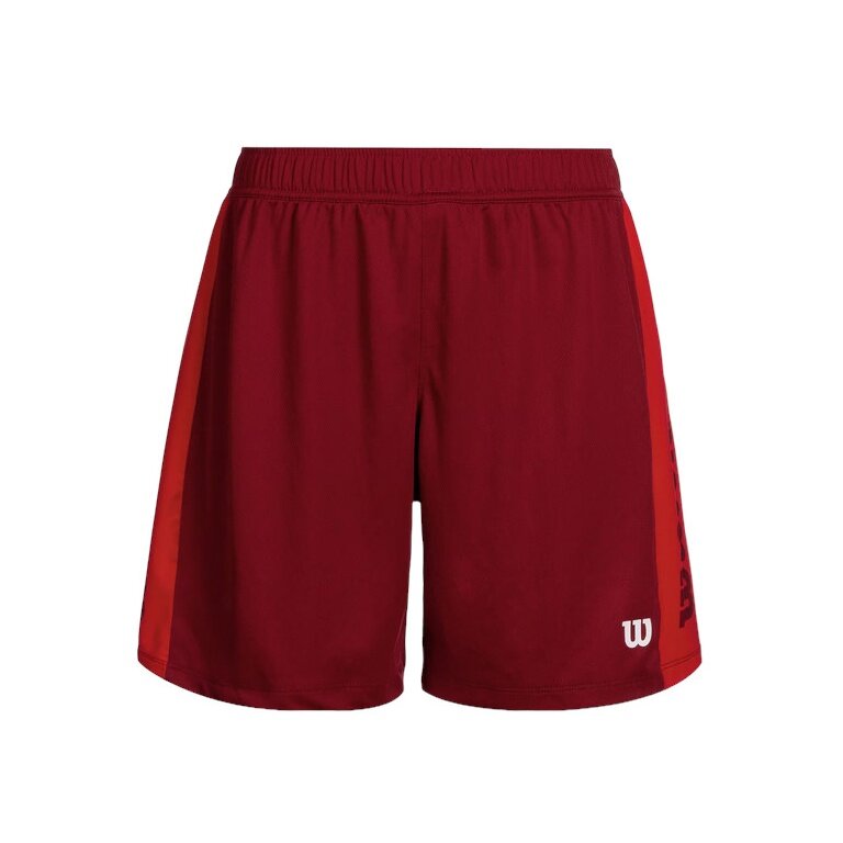 Wilson Sporthose Fundamentals Short (Basketball) kurz rot Damen