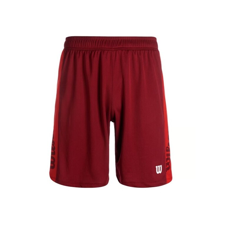 Wilson Sporthose Fundamentals Short (Basketball) kurz rot Herren