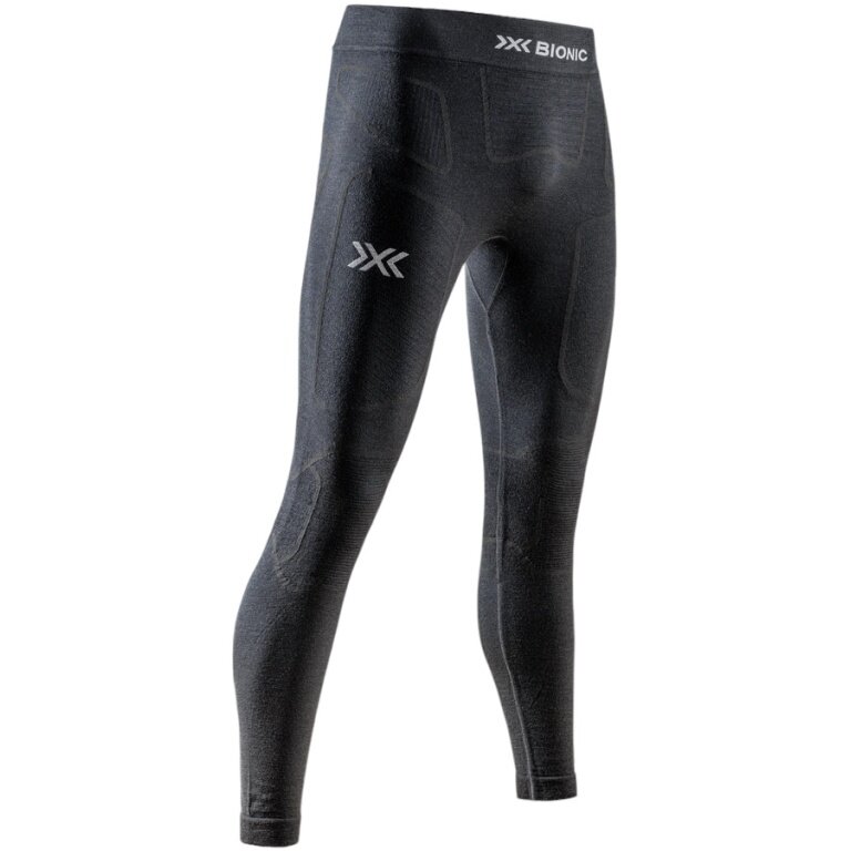 X-Bionic Unterziehhose Symbio Merino Pant (Merinowolle) lang Unterwäsche schwarz Herren