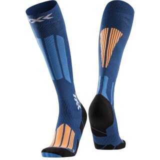 X-Socks Skisocke Ski Touring Expert OTC marineblau/orange Herren - 1 Paar