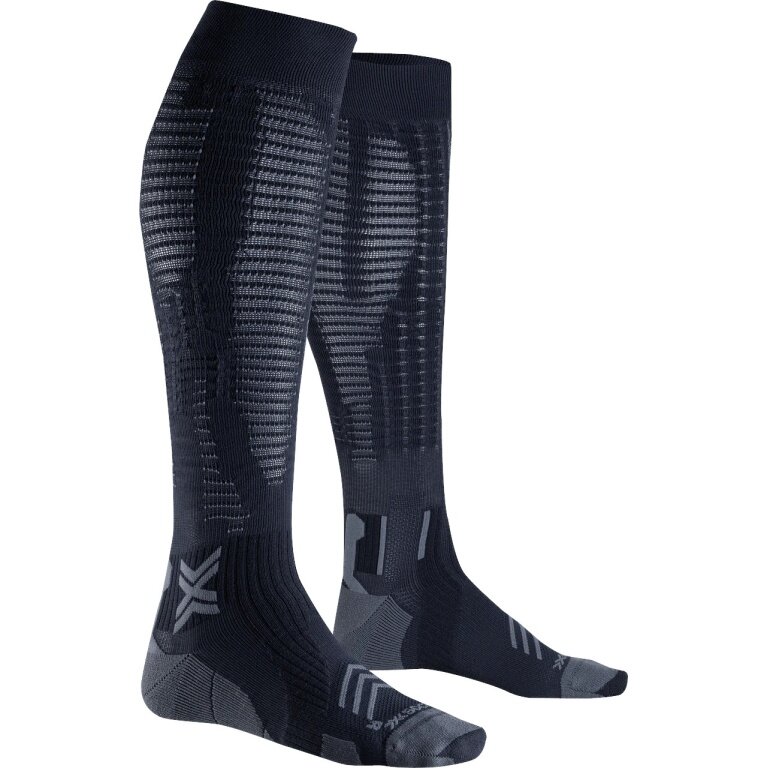 X-Socks Laufsocke Calf Run Expert Effektor OTC schwarz/charcoal Herren - 1 Paar