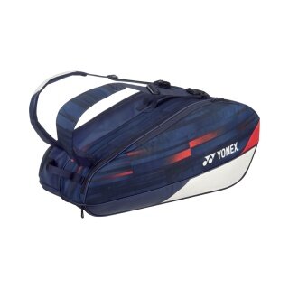 Yonex Racketbag Pro Racquet Limited (Schlägertasche, 2 Hauptfächer) 2024 navyblau/weiss/rot 6er