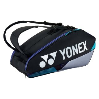 Yonex Racketbag Pro Racquet (Schlägertasche, 2 Hauptfächer) 2024 schwarz/silber 6er