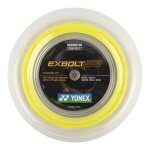 Yonex Badmintonsaite Exbolt 68 (Haltbarkeit) gelb 200m Rolle