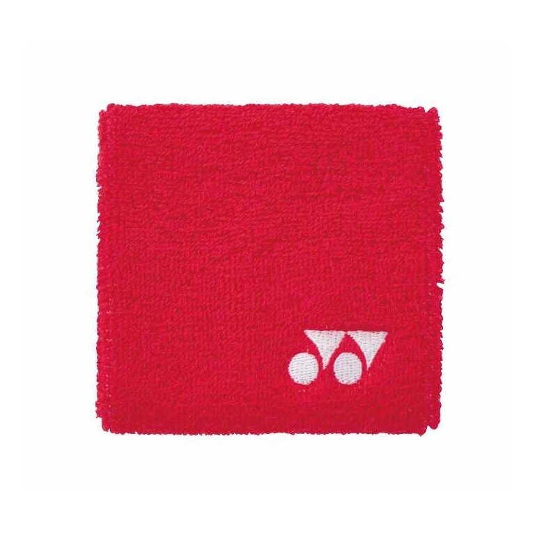 Yonex Schweissband Handgelenk Yonex Logo 2024 10x8cm rot 1er