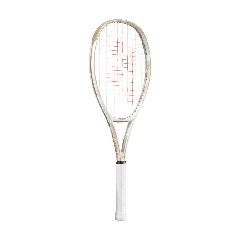 Yonex Tennisschläger VCore (7th Generation) Feel 100in/250g/Allround 2024 sand/beige - besaitet -