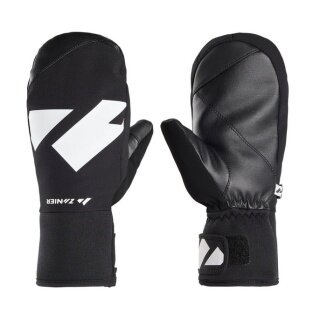 Zanier Winterhandschuhe Shredder.STX Mitten (optimalen Tragekomfort) schwarz/weiss Kinder