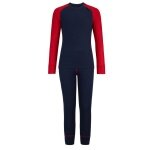 Ziener Funktionsunterwäsche-Set Jalia (Langarmshirt und lange Hose) navyblau Kinder