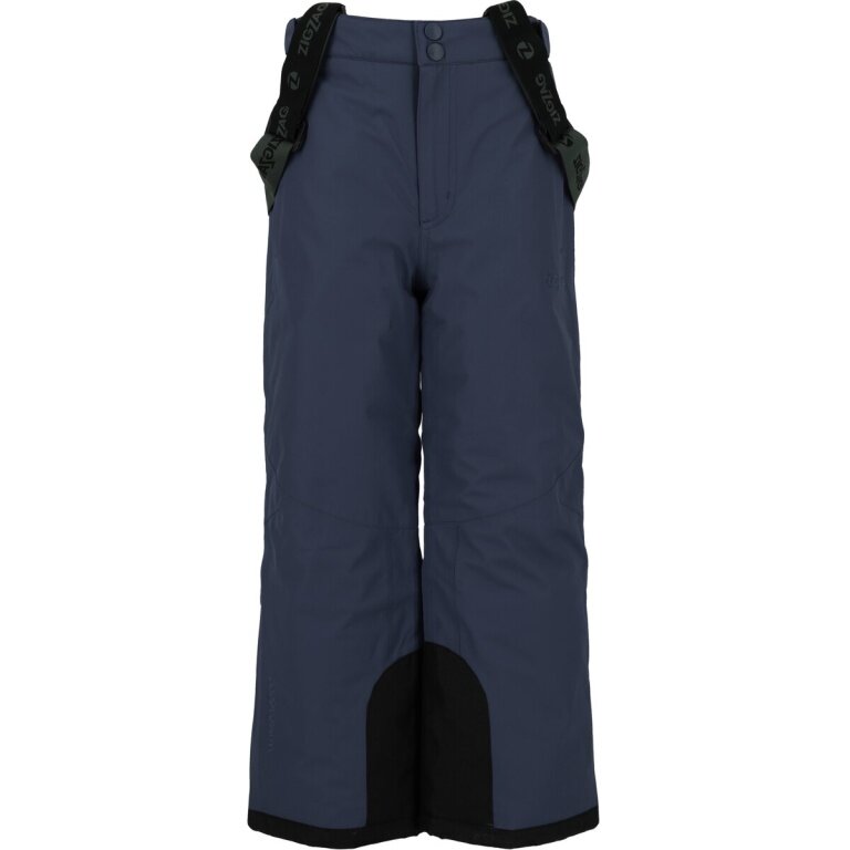 Zigzag Winter-Skihose Provo Ski Pants W-PRO 10.000 (wasserdicht, atmungsaktiv, Schneefang) navyblau/schwarz Kinder