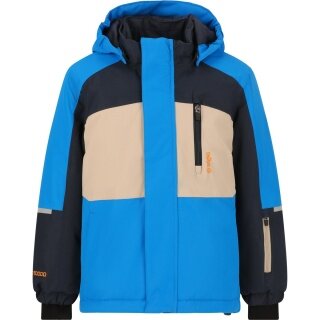 Zigzag Winter-Skijacke Scout W-PRO 10.000 (wasserdicht, winddicht) blau/beige/schwarz Kinder