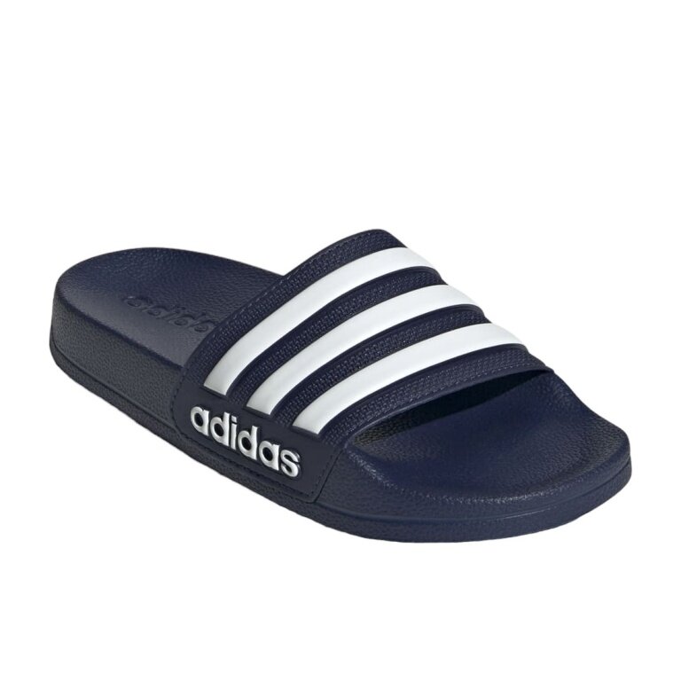 adidas Badeschuhe Adilette Shower dunkelblau/weiss Kinder - 1 Paar