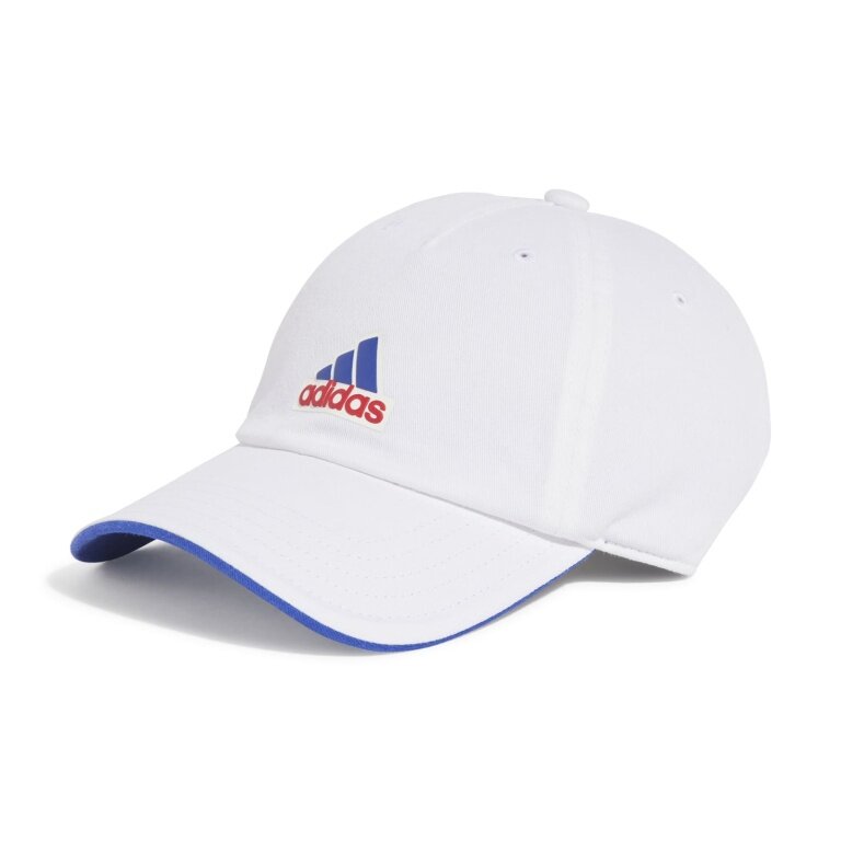 adidas Basecap Team Frankreich Dad Kappe weiss/blau Kinder