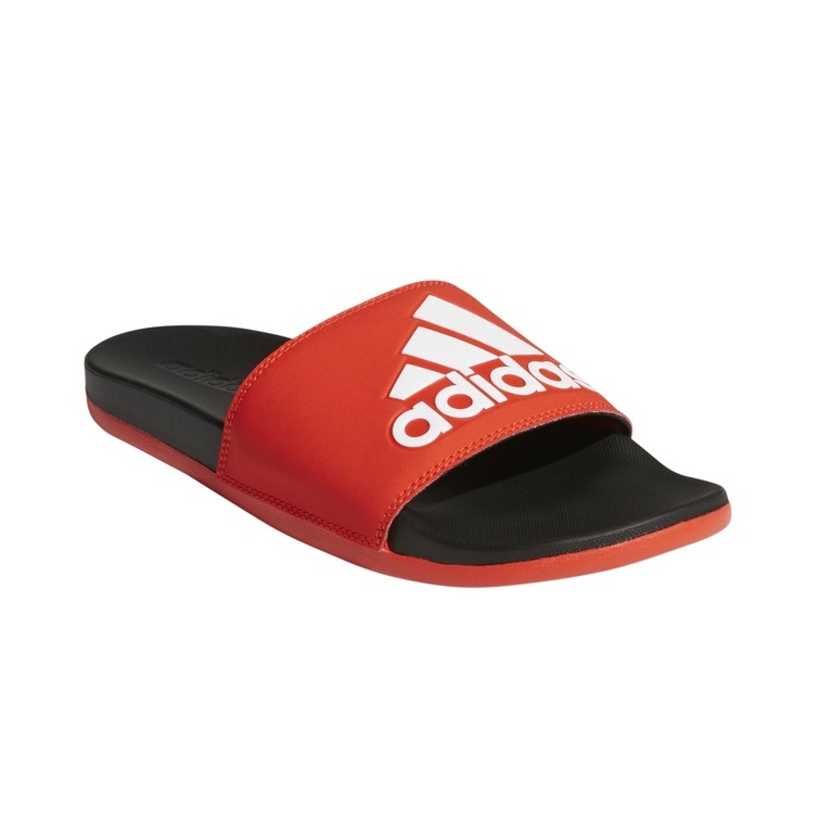 vastleggen Vooroordeel textuur adidas Adilette Cloudfoam Plus Logo rot/schwarz Badeschuhe Herren online  bestellen