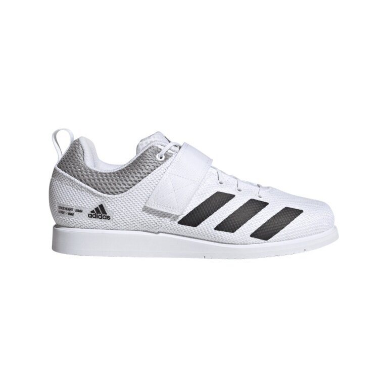 adidas Fitnessschuhe Powerlift 5 (Gewichtheberschuh) weiss/grau Herren