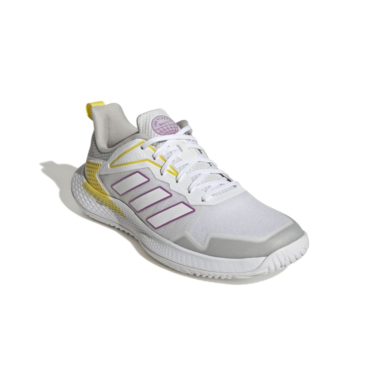 adidas Tennisschuhe Defiant Speed Allcourt online weiss/gelb/lila Damen bestellen