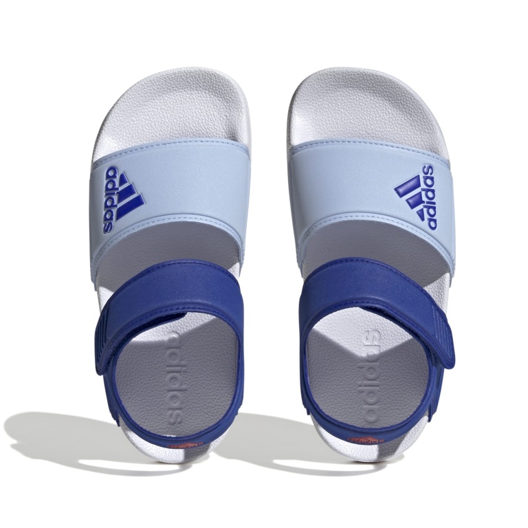 (Klettverschluss) Badeschuhe online Kinder Adilette blau/hellblau versandkostenfrei adidas Sandale bestellen