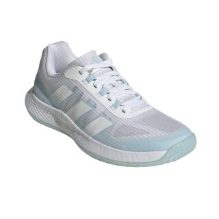 adidas Hallen-Indoorschuhe ForceBounce 2.0 2024 weiss/hellblau Damen