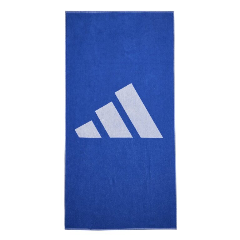 adidas Handtuch (100% Baumwolle) royalblau/weiss 140x70cm