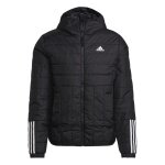 adidas Isolationsjacke Itavic 3-Streifen Light Hooded schwarz Herren