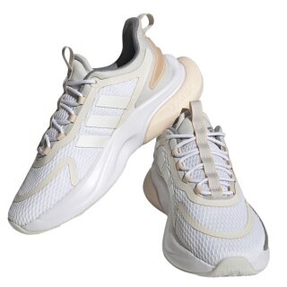 adidas Sneaker-Laufschuhe Alphabounce+ Sustainable Bounce weiss/beige/grau Damen